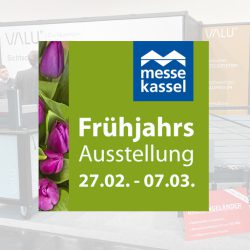 HInweisbild auf die Frühjahrs-Ausstellung in Kassel