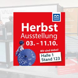 Valu auf der Herbstausstellung in Kassel, Stand 123 in Halle 1